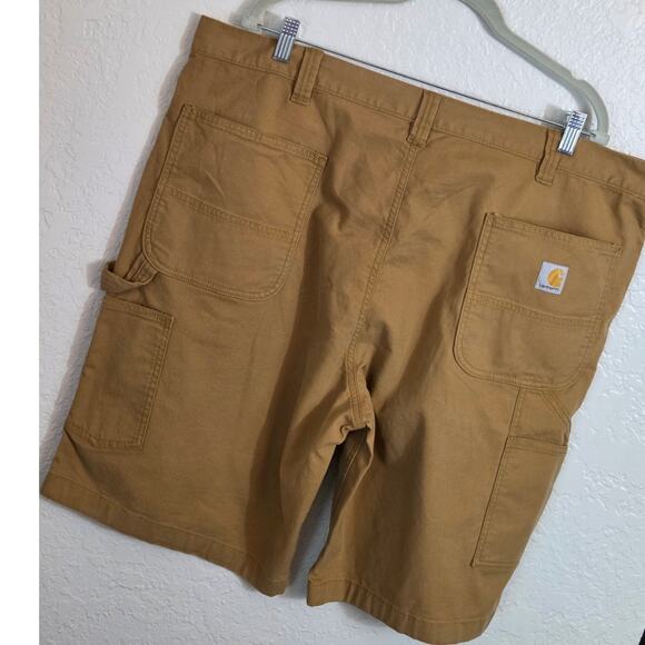 Carhartt Men's Rugged Flex Canvas Utility Work Shorts Gorpcore 42 x 11- NEW - Picture 8 of 8